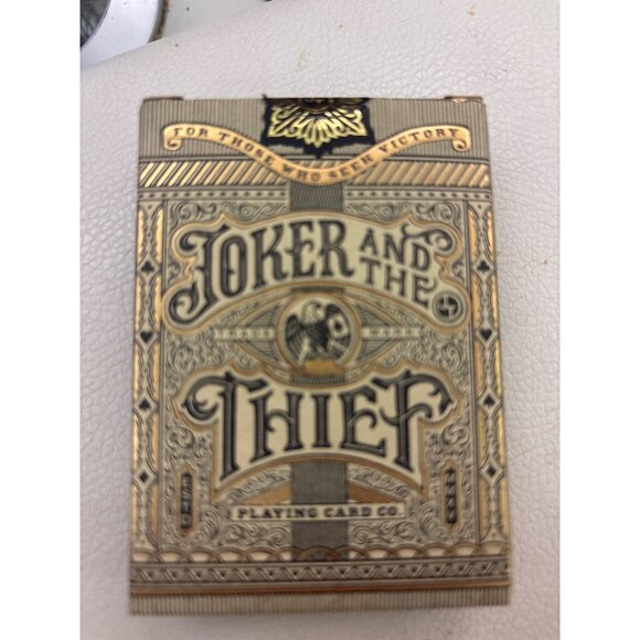 Joker and the Thief “Victory” Limited Edition Playing Cards — Opened, Mint Cards - Picture 1 of 8
